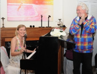Madeleine Kristophersson och Steve Tryg