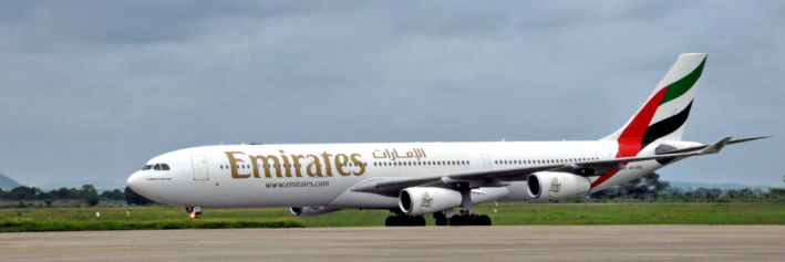 Emirates flygplan