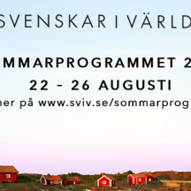 Svenskar i Världens Sommarprogram 2016