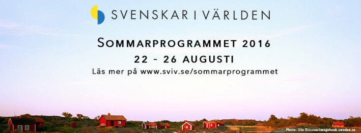 Svenskar i Världens Sommarprogram 2016